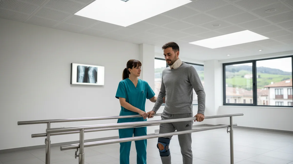 Clínica de rehabilitación y fisioterapia para lesionados de tráfico en Álava
