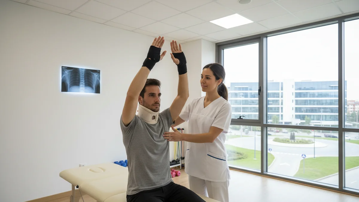 Clínica de rehabilitación y fisioterapia para lesionados de tráfico en Alcobendas