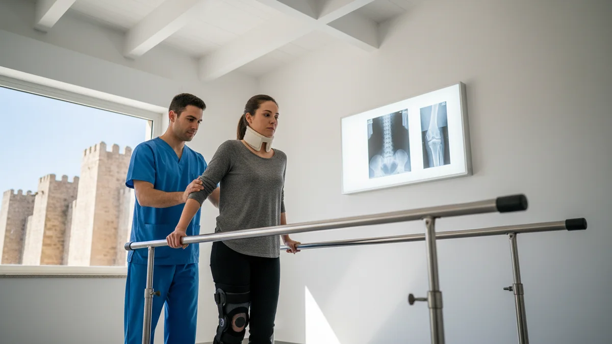 Clínica de rehabilitación y fisioterapia para lesionados de tráfico en Ávila