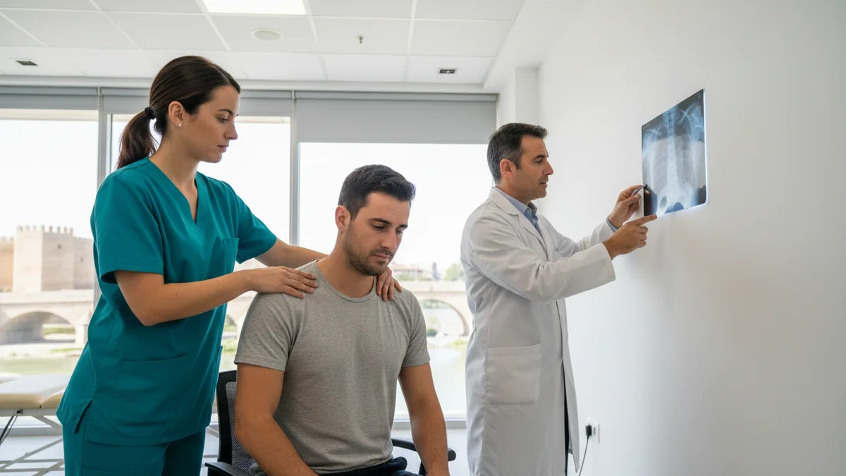 Clínica de rehabilitación y fisioterapia para lesionados de tráfico en Badajoz