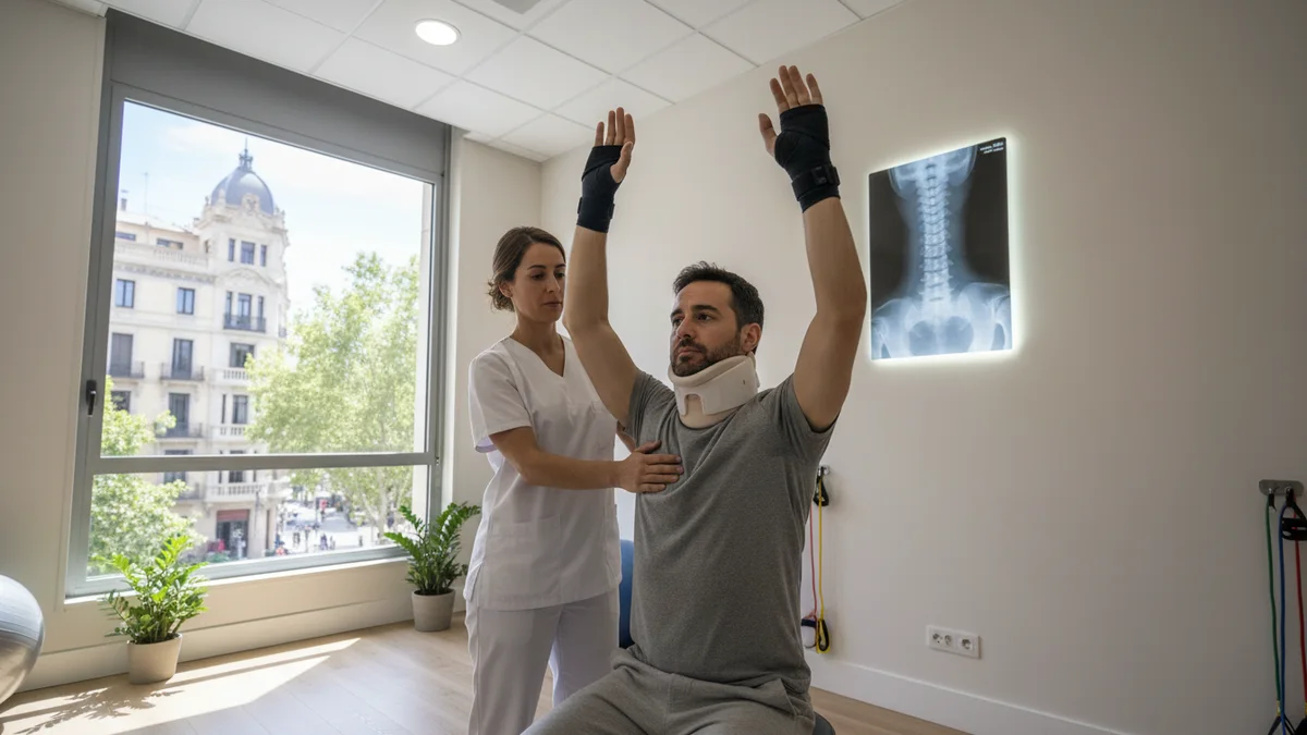 Clínica de rehabilitación y fisioterapia para lesionados de tráfico en Barcelona