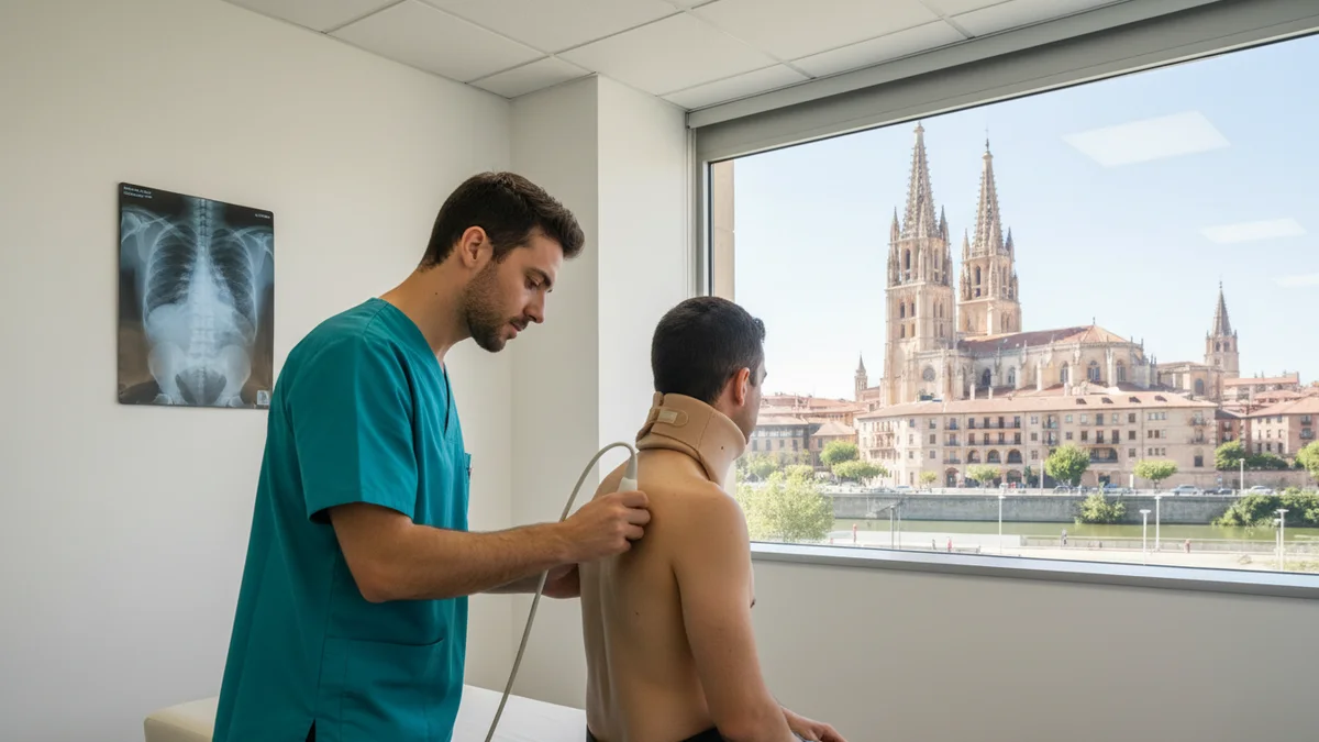 Clínica de rehabilitación y fisioterapia para lesionados de tráfico en Burgos