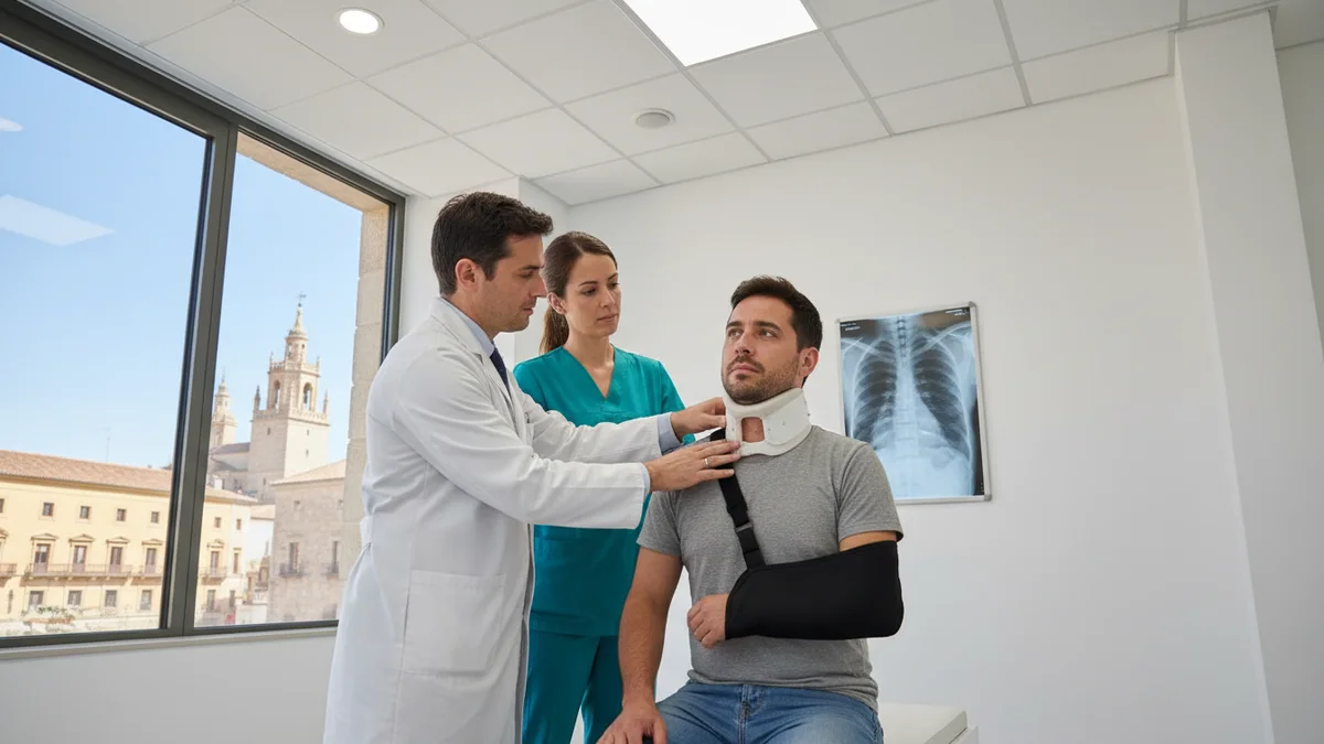 Clínica de rehabilitación y fisioterapia para lesionados de tráfico en Cáceres