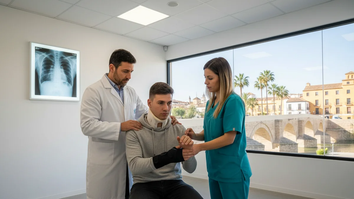 Clínica de rehabilitación y fisioterapia para lesionados de tráfico en Córdoba