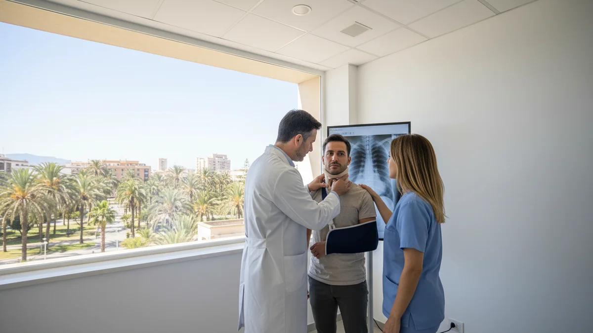 Clínica de rehabilitación y fisioterapia para lesionados de tráfico en Elche