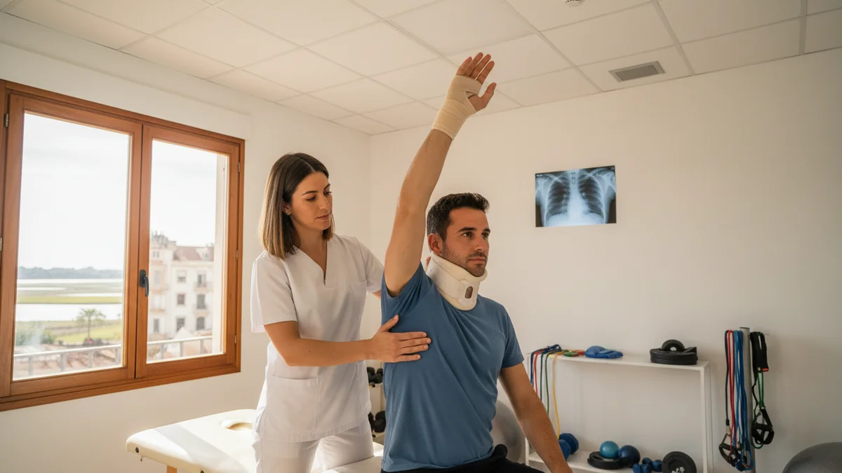 Clínica de rehabilitación y fisioterapia para lesionados de tráfico en Huelva