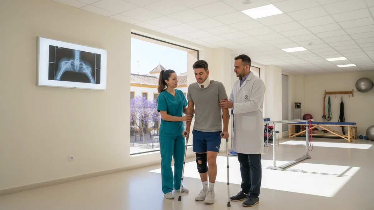 Clínica de rehabilitación y fisioterapia para lesionados de tráfico en Jerez de la Frontera
