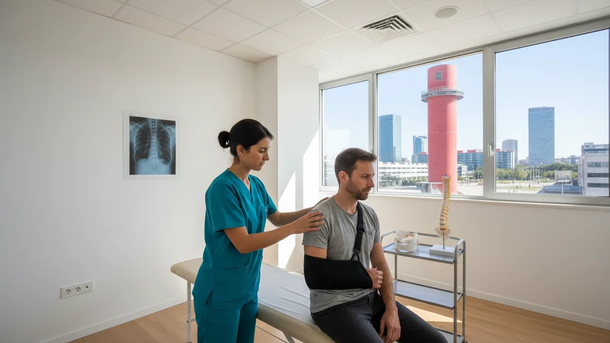 Clínica de rehabilitación y fisioterapia para lesionados de tráfico en L'Hospitalet de Llobregat