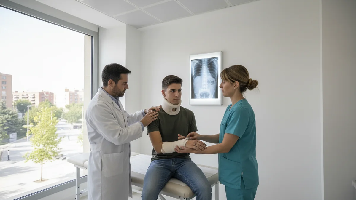 Clínica de rehabilitación y fisioterapia para lesionados de tráfico en Leganés