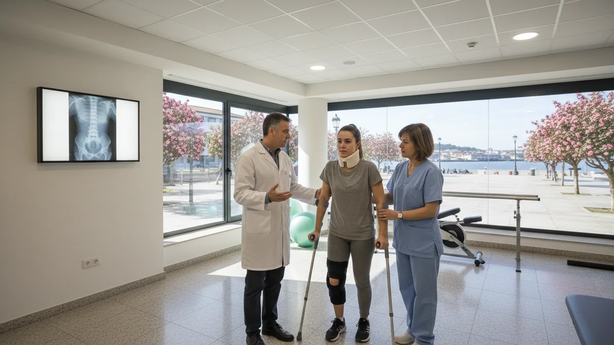 Clínica de rehabilitación y fisioterapia para lesionados de tráfico en Pontevedra