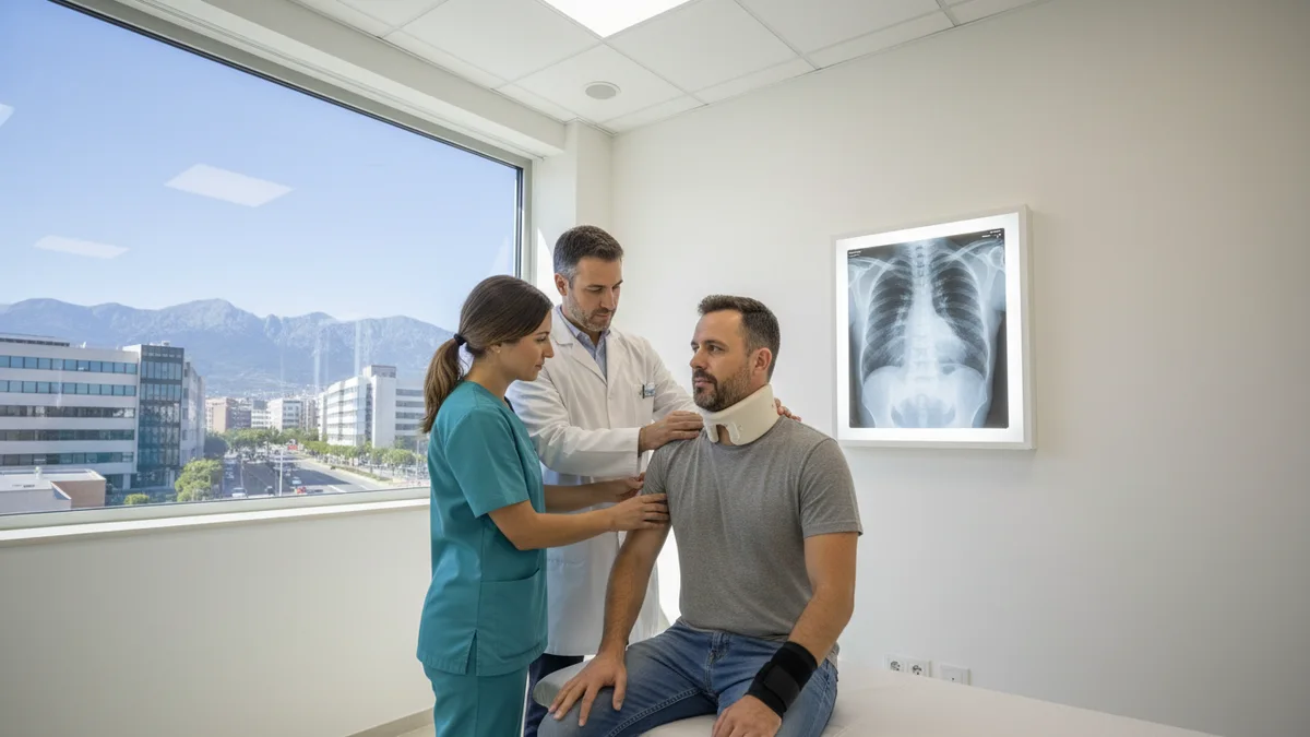 Clínica de rehabilitación y fisioterapia para lesionados de tráfico en S.S. de los Reyes