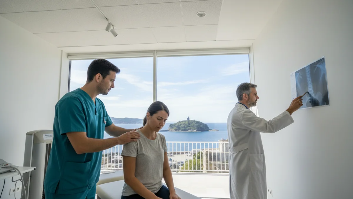 Clínica de rehabilitación y fisioterapia para lesionados de tráfico en San Sebastián