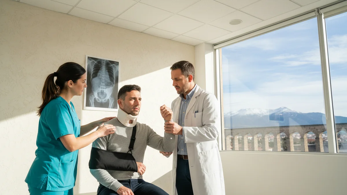 Clínica de rehabilitación y fisioterapia para lesionados de tráfico en Segovia