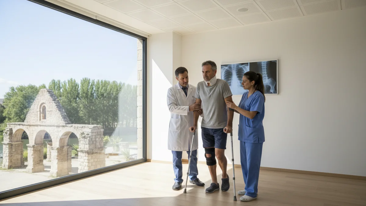 Clínica de rehabilitación y fisioterapia para lesionados de tráfico en Soria