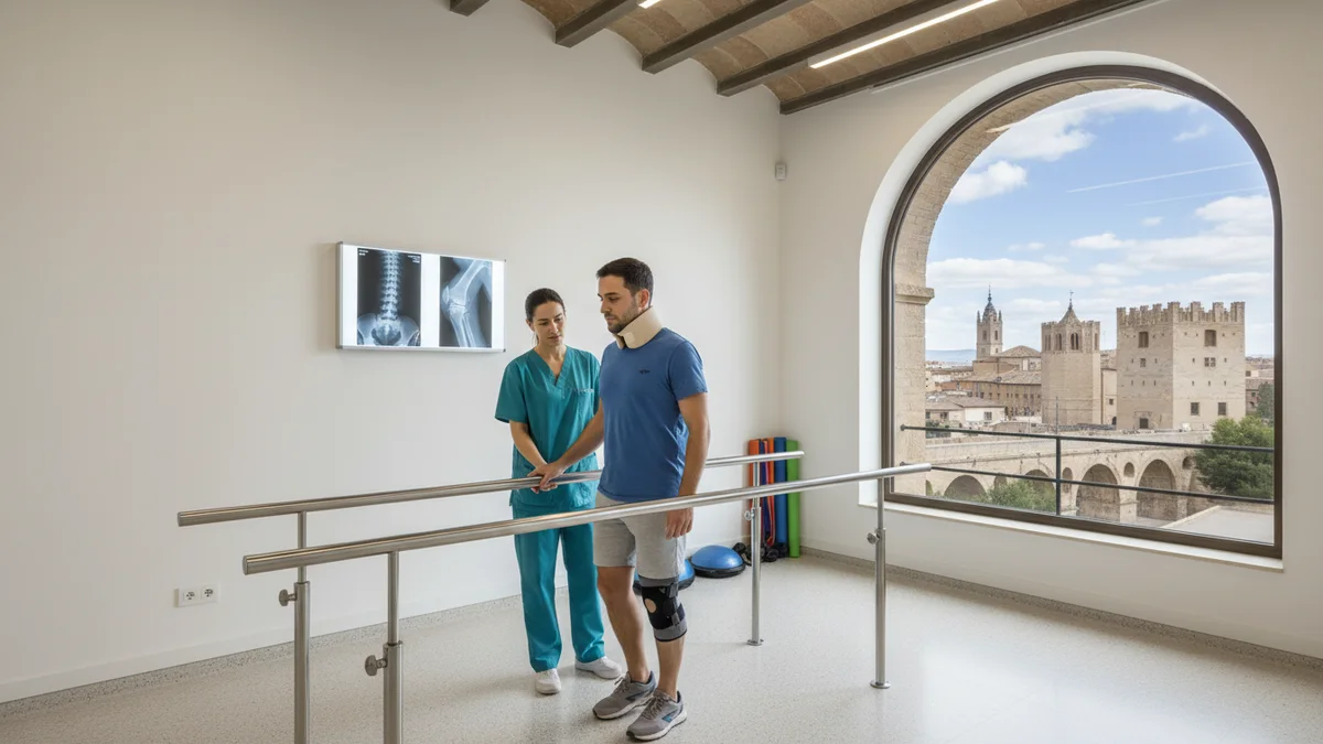 Clínica de rehabilitación y fisioterapia para lesionados de tráfico en Teruel