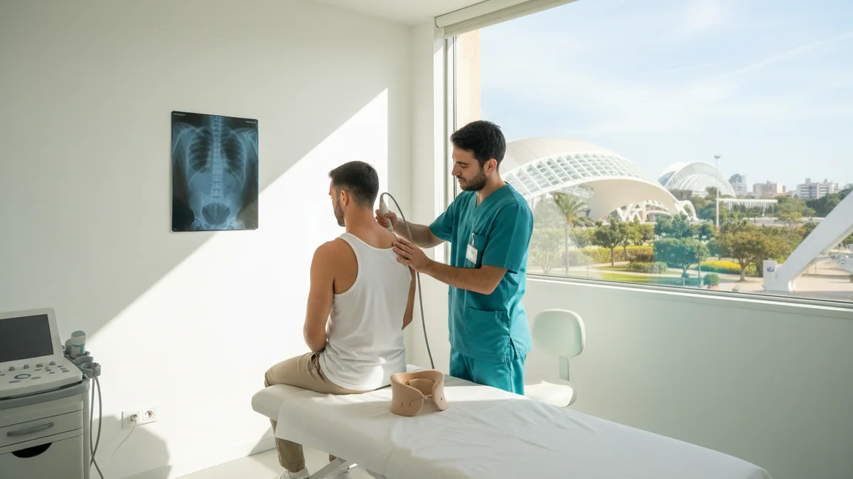 Clínica de rehabilitación y fisioterapia para lesionados de tráfico en Valencia