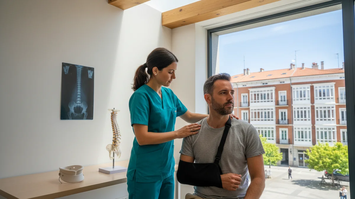 Clínica de rehabilitación y fisioterapia para lesionados de tráfico en Vitoria