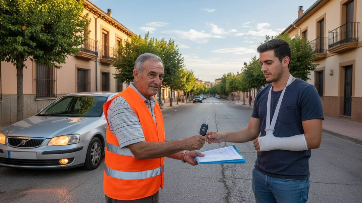 Accidente con un Coche Prestado: Guía Práctica 2026 para Reclamar con Éxito su Indemnización y Asistencia Sin coste — Guía legal y médica de InfoAccidentes