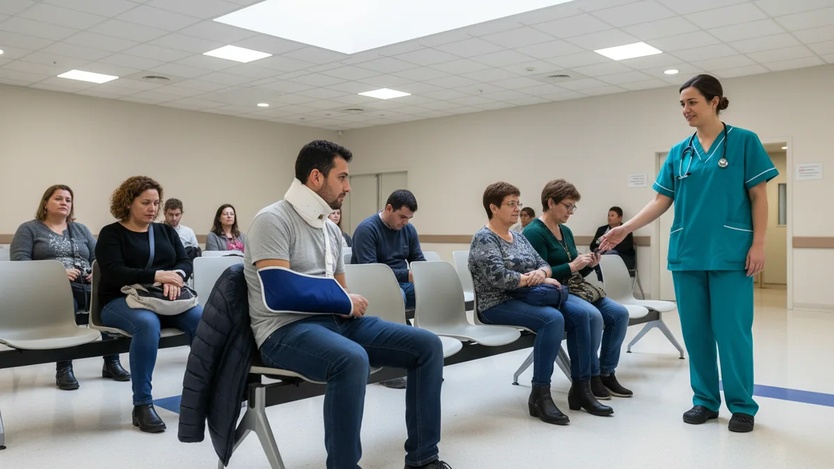 En la Sala de Espera de Urgencias tras un Accidente: Qué Hacer — Guía legal y médica de InfoAccidentes